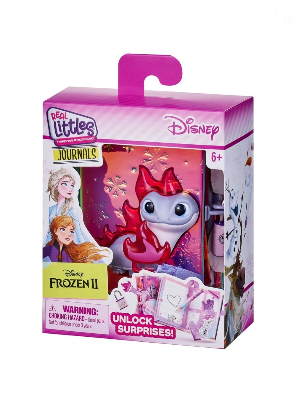 Disney Frozen II Real Littles Pink Bruni Mini Journal Surprises! 50 Pages NEW